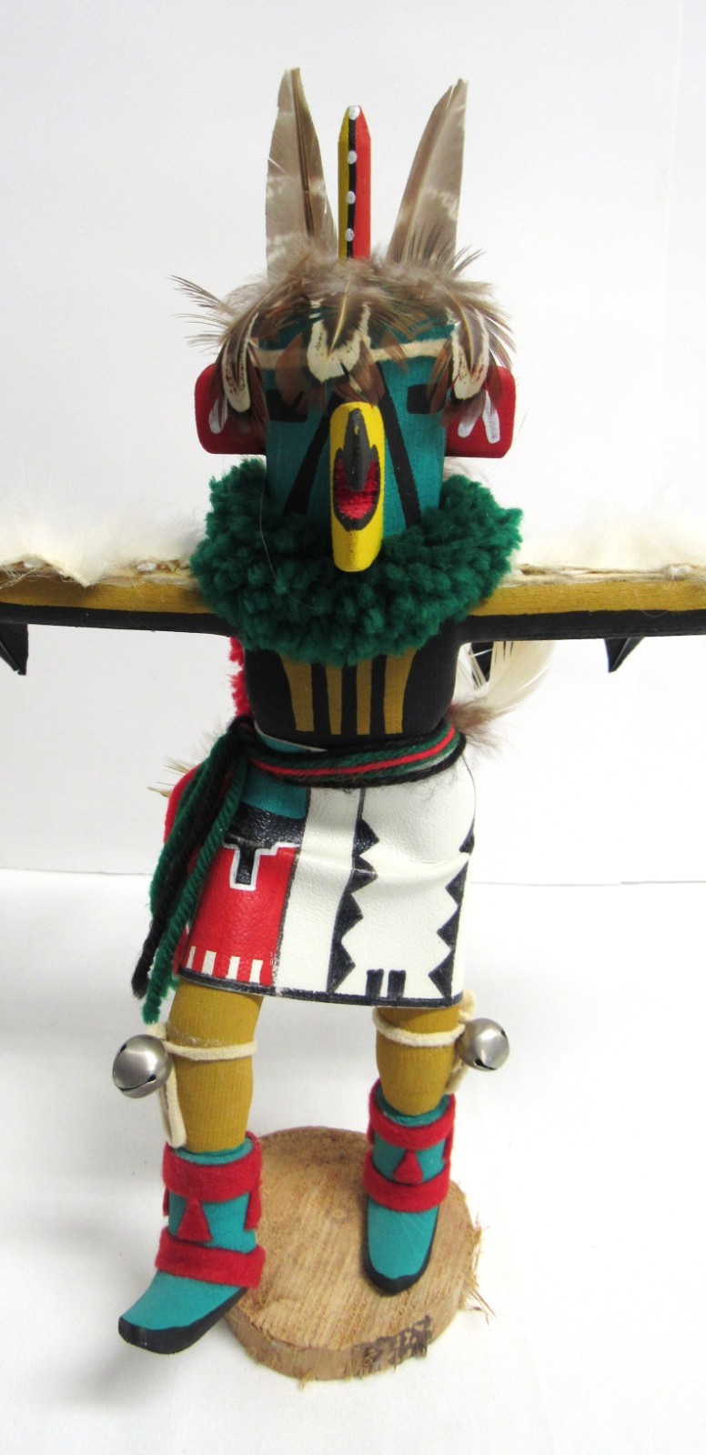 Authentic Vintage Native American "Eagle Dancer" Kachina Doll - Signed - VGUC