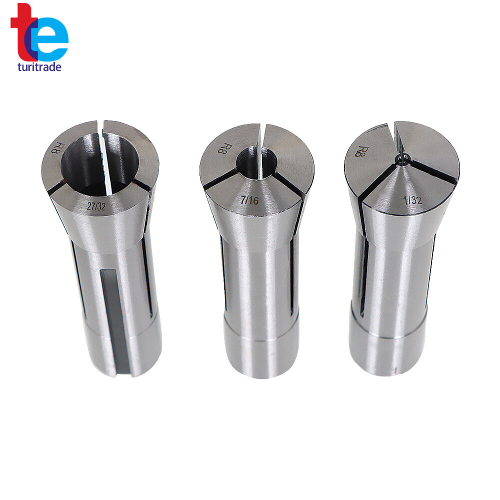 29Pcs R8 Spring Collet Set Fractional 1/32" To 1" High Precision for Bridgeport