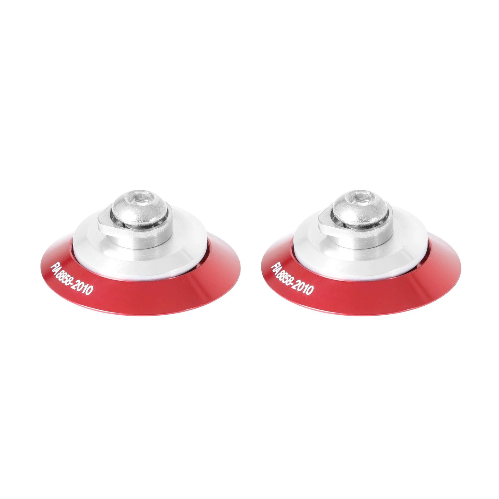 Stilo AK113111R HANS Helmet Anchor Attachment - Red - Pair