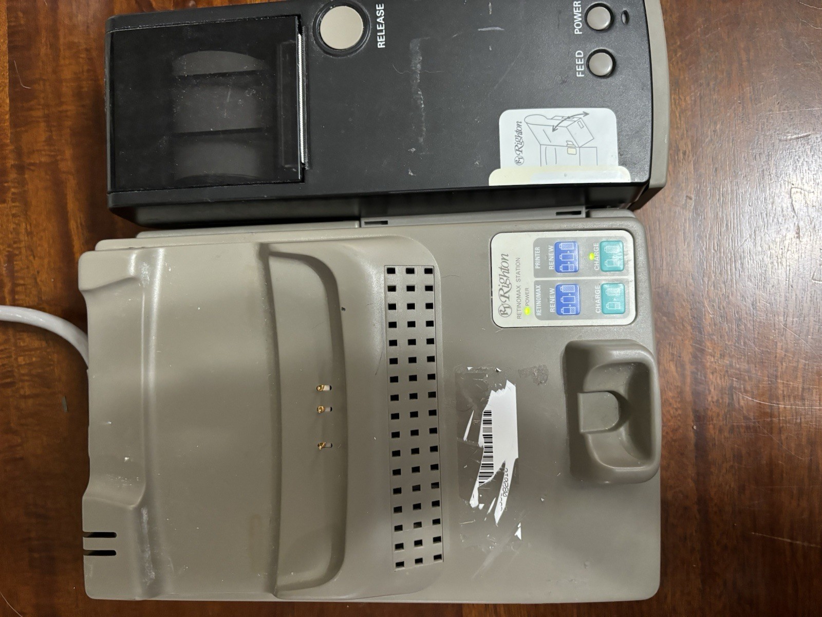 Righton Nikon Retinomax 2 autorefractor + charger & Printer - Needs New Battery