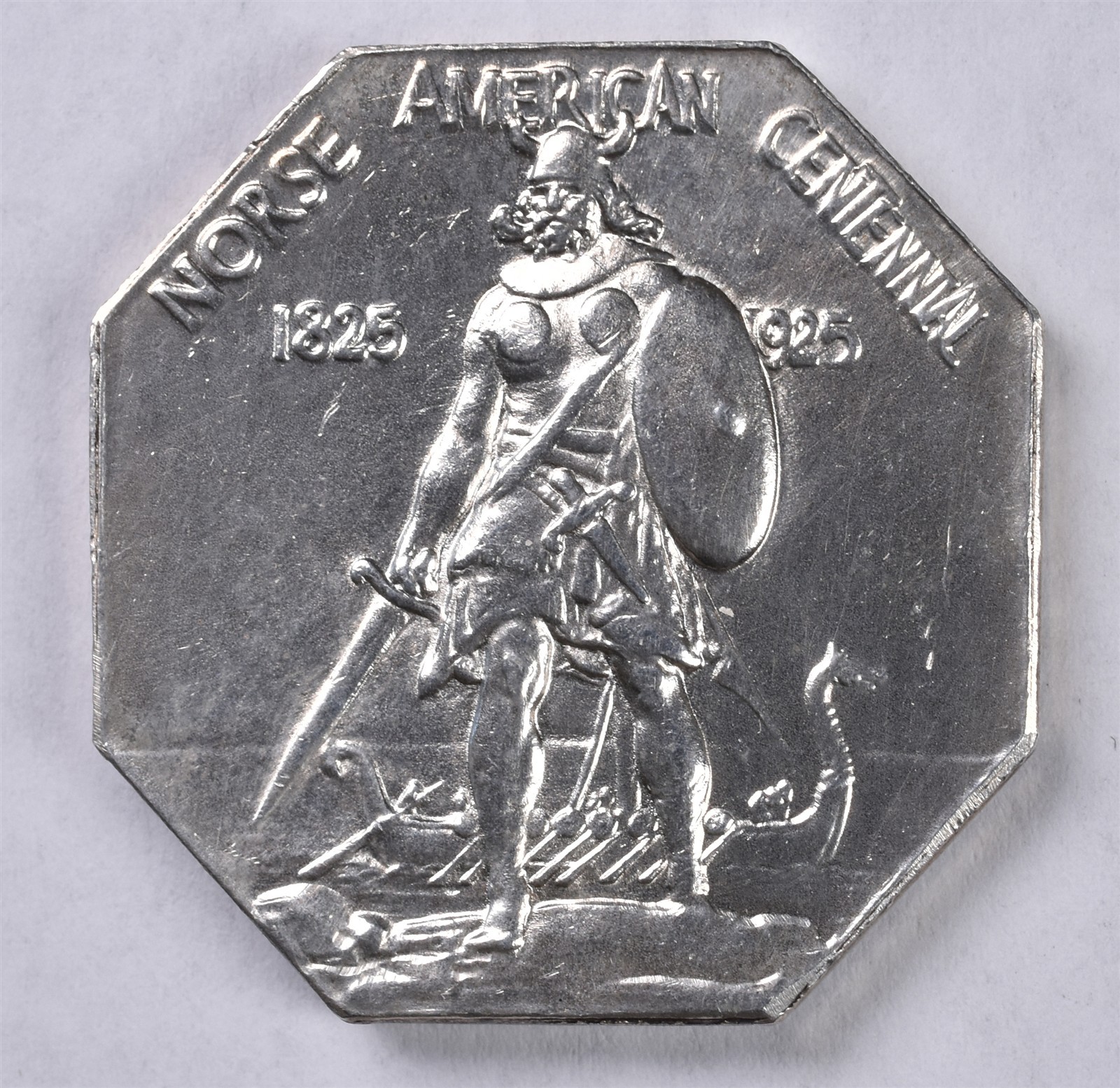 1925 Norse Medal Thick - Very Nice!!