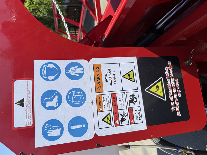 22T Hydraulic Firewood Processor w/ 739cc RATO Engine Log Lifter & 118" Conveyor