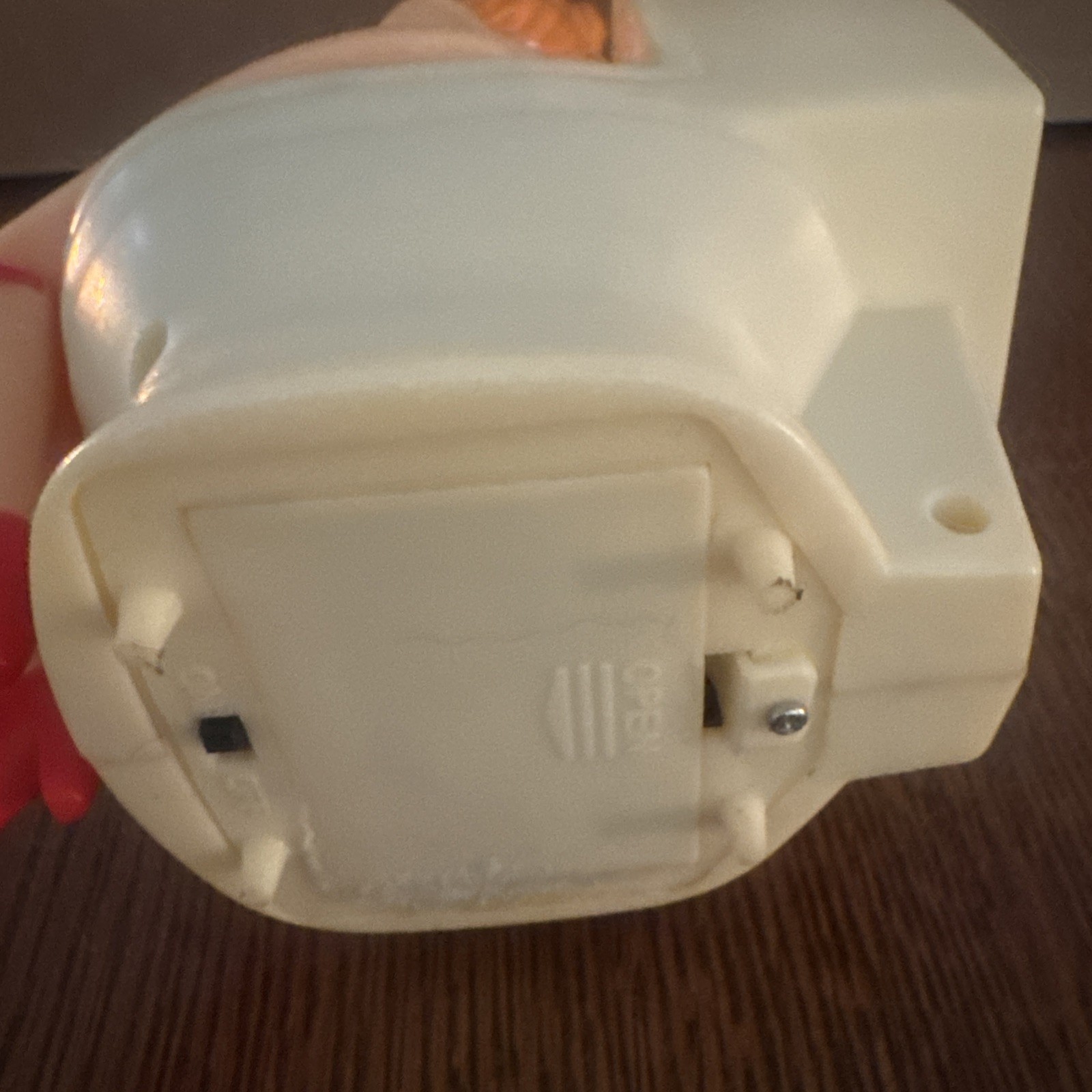 *Tested* Vintage Plastic Funny Action Toy Busy Lady