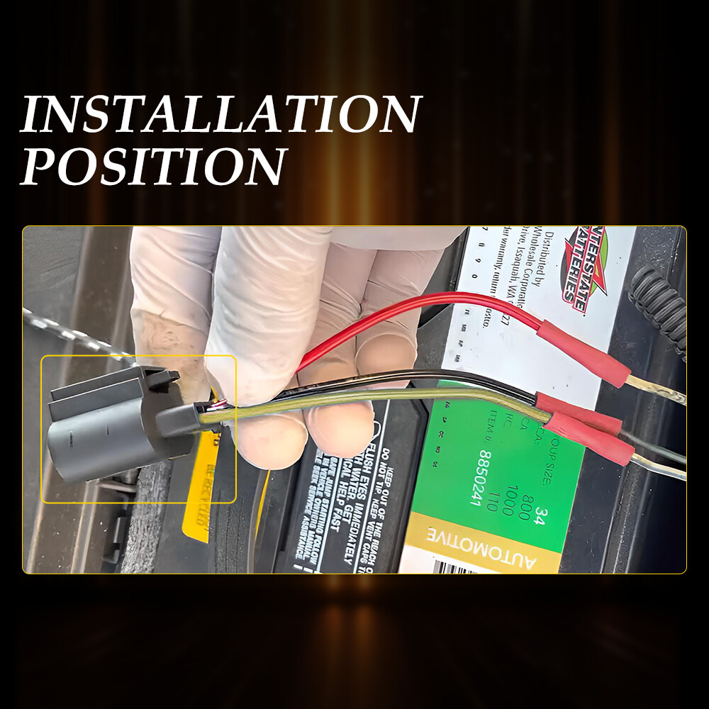 Harness 9008 Head Light Bulb Plug Repair H13 Socket Wire Pigtail Female for Ford