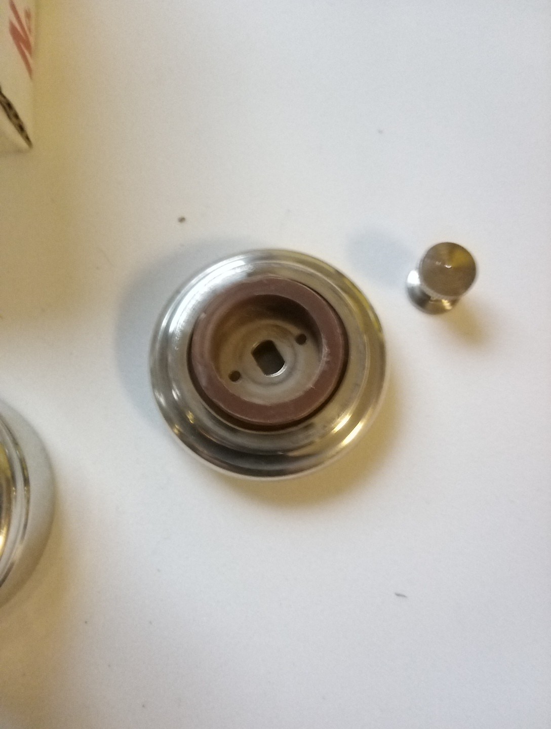 Leonard Pewter Salt And Pepper Shakers, Italy, No.831, About 2 In. Tall,NEW