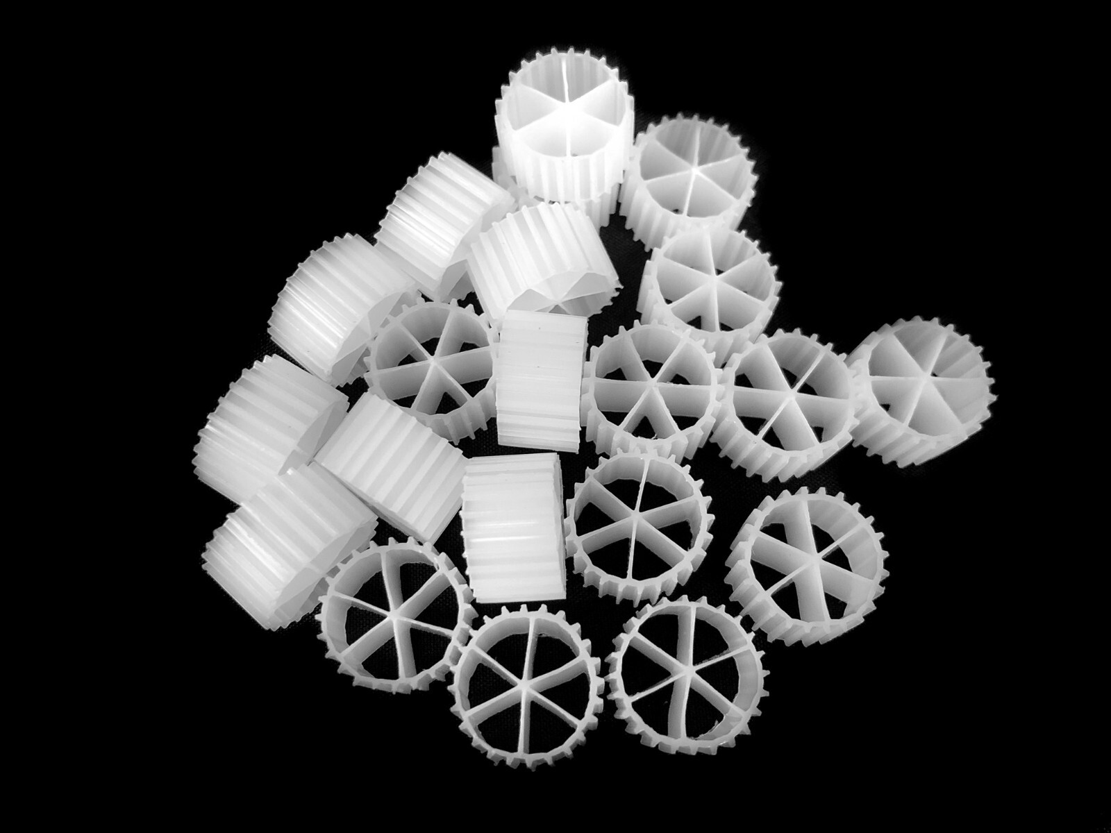 4 CU FT -Bio Media Plus Filter Media Moving Bed Biofilm Reactor (MBBR)- K1/K2/K3