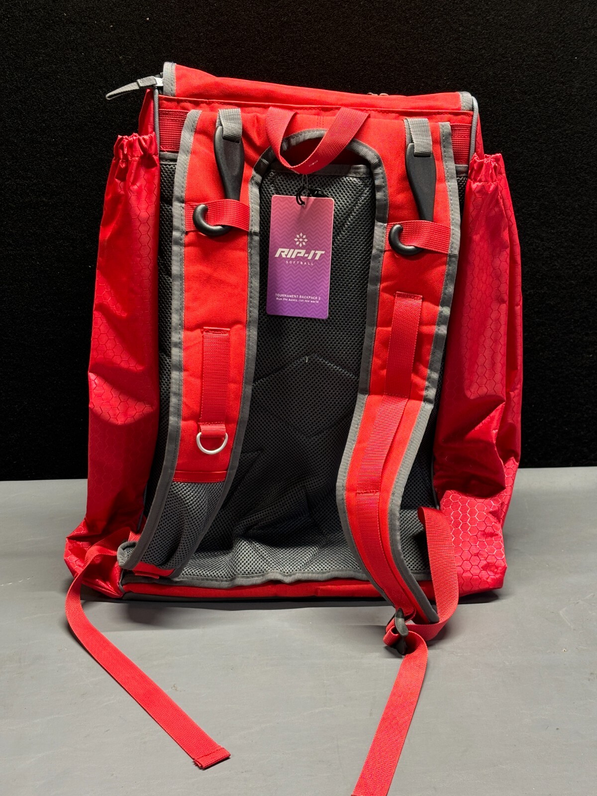 Rip-It Tournament Softball Backpack 2 - Red - NWT!