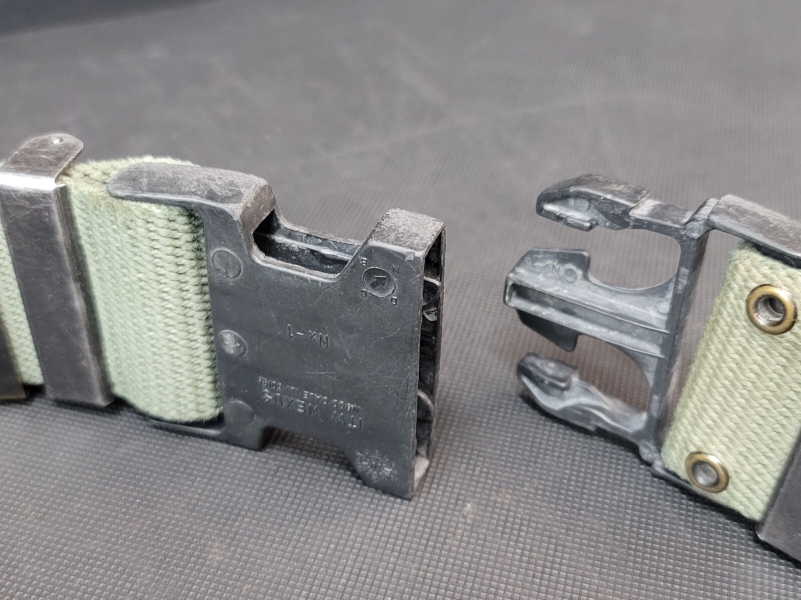 USGI US Military Individual Equipment Nylon Utility Belt LC-2 Large Alice LBE