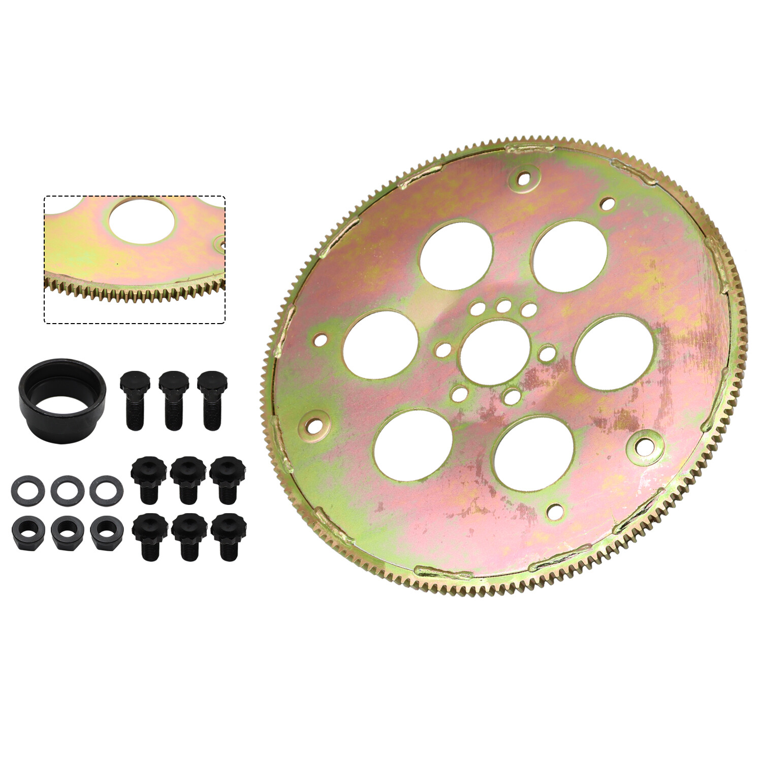 Adapter Flexplate Kit For LS1/LS2/LS6/5.3/6.0 to TH350/700R4/4L60 Gen III GM LS