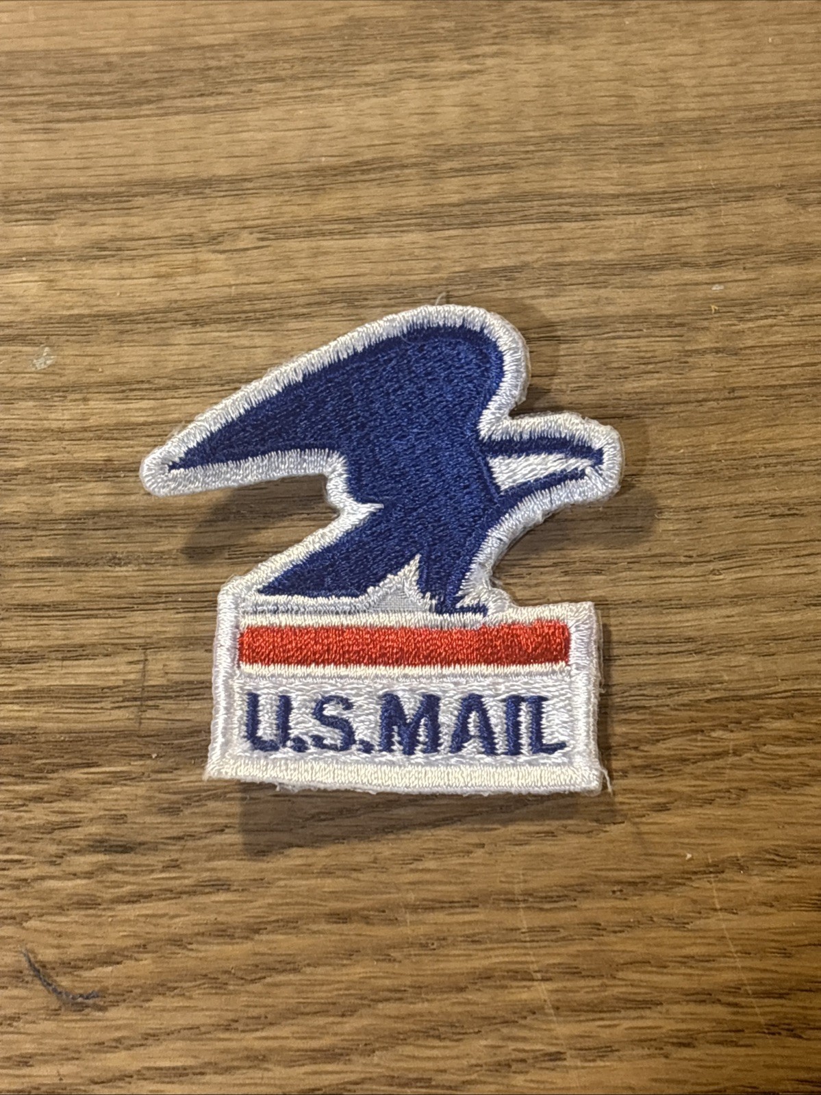 Vtg U.S. MAIL Post Office Eagle Patch Red White Blue USPS 80s 90s USPS Rare 2”