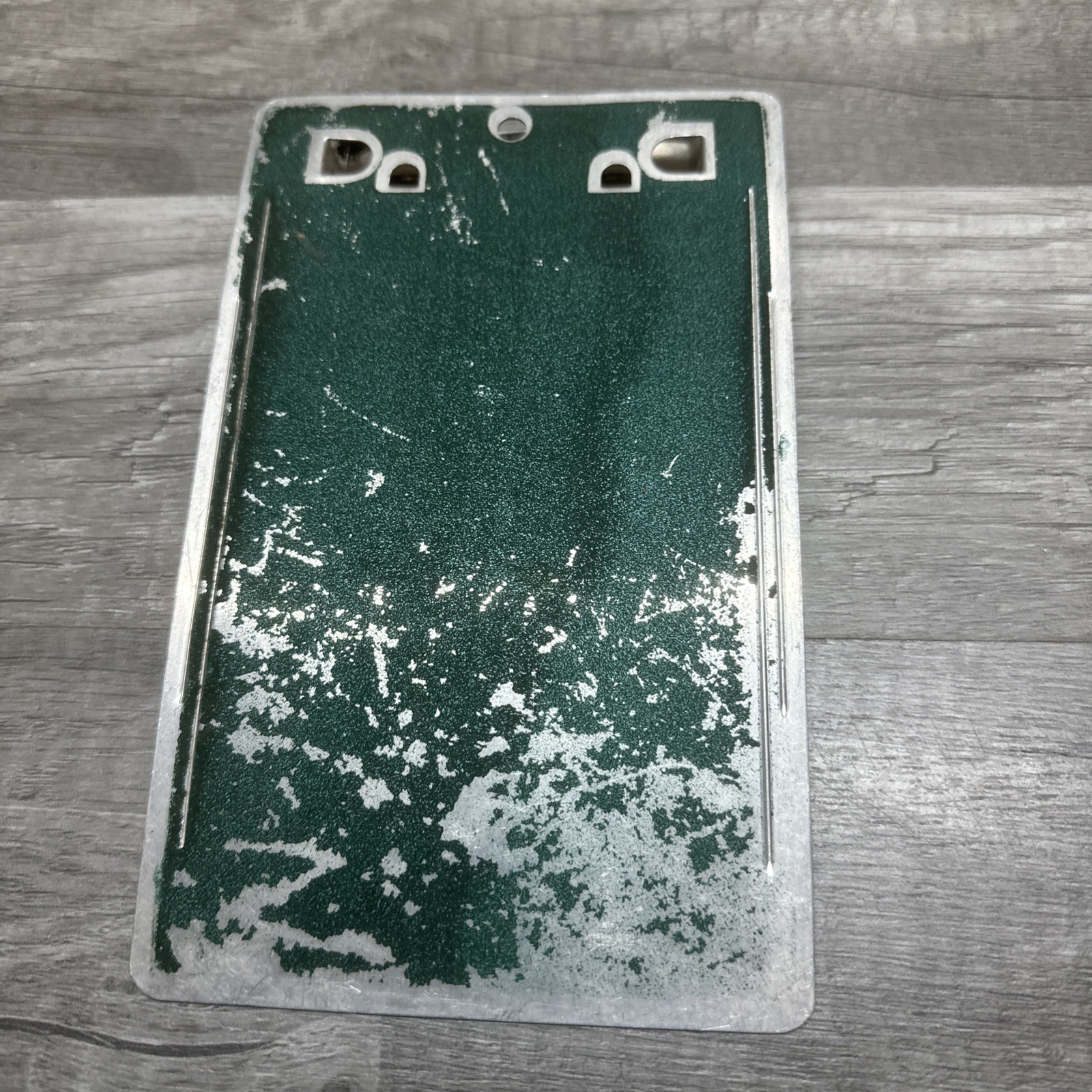 Vintage R. M. MARSHALL & SON Metal Clipboard Osage Iowa