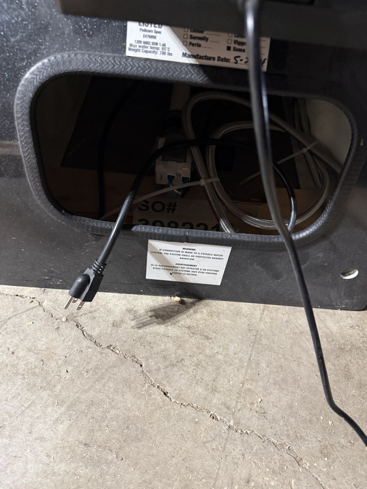 Shiatsulogic Massage Remote Control for Pedicure Spa Chair