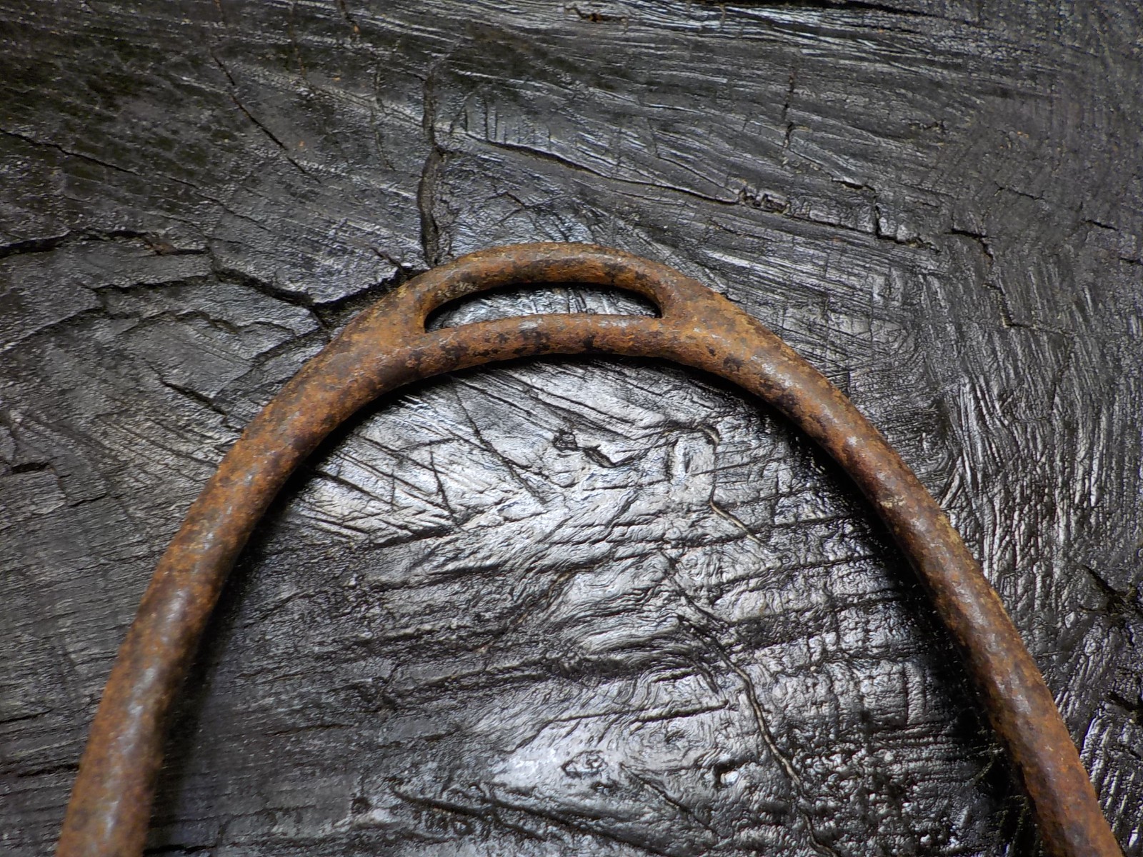 Old Rare Vintage Antique Civil War Relic Confederate Calvary Iron Stirrup