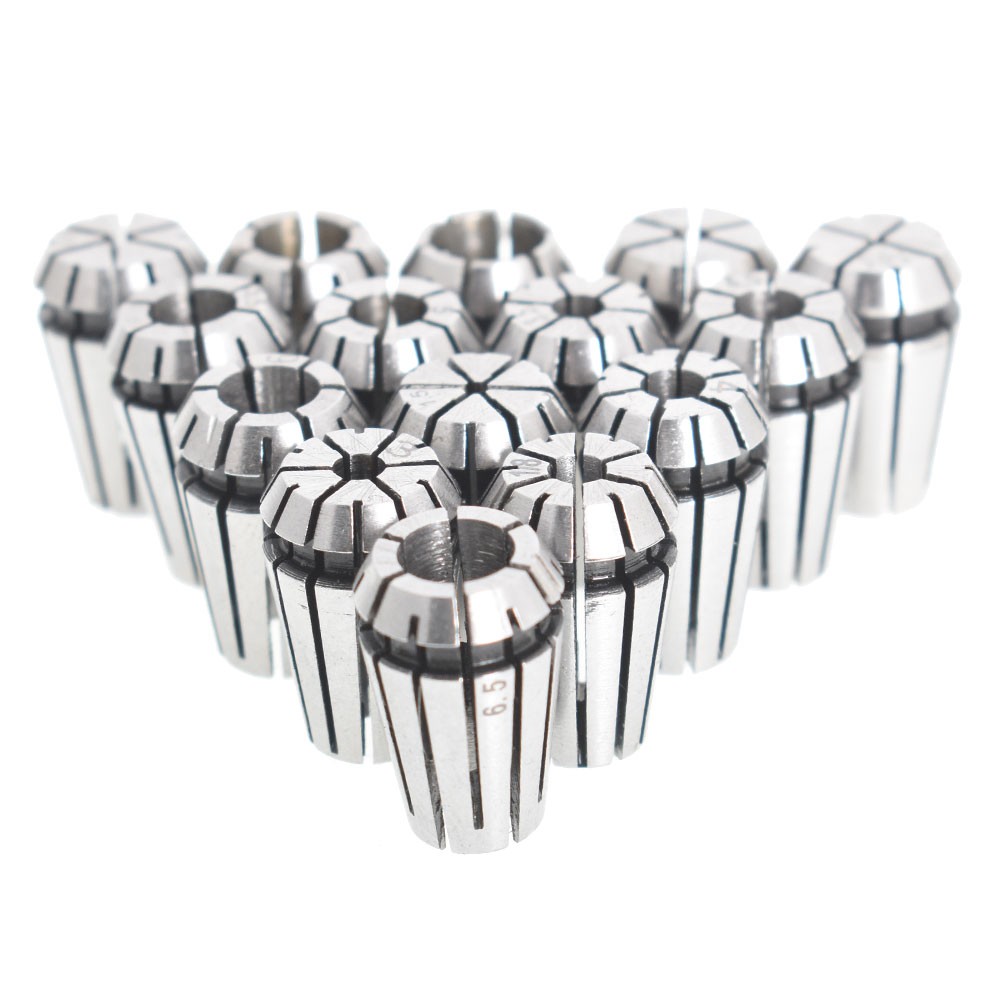 ER11 Spring Collet Set CNC Super Precision For Milling Tool NEW 15Pcs