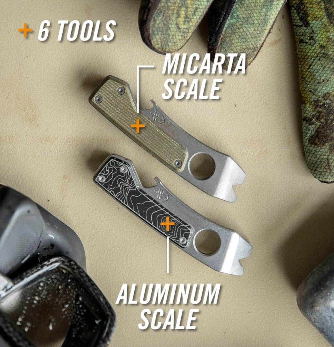 Gerber Chonk Multitool Pry Bar Stainless Steel, Green Micarta