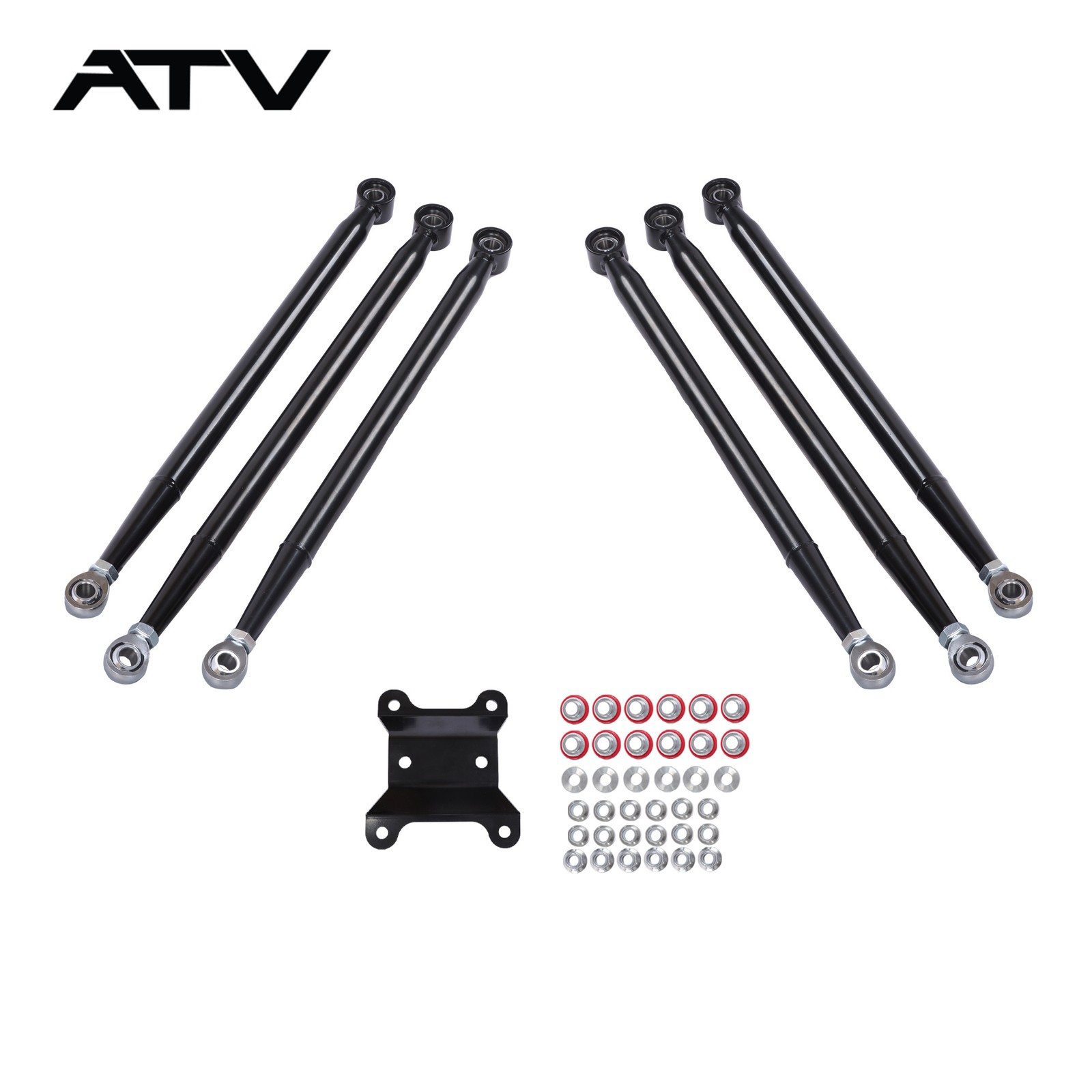 Rear Radius Rods 64" Body For Can-Am Maverick X3 Turbo/X DS/ MAX 2017 2018-2021