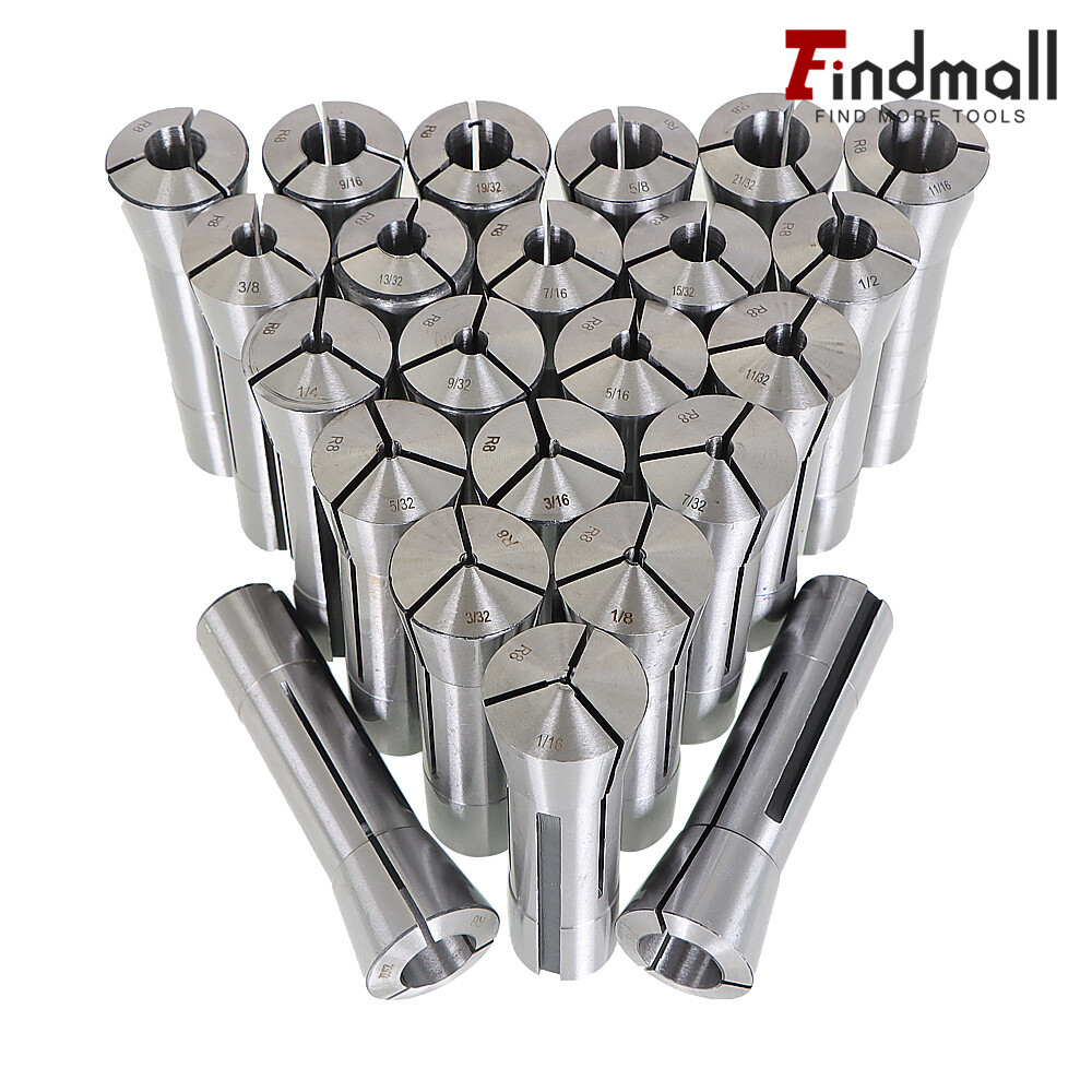 29 R8/23 R8/13 R8/11 R8/10 R8/7 R8/6 R8 Collet Set For Bridgeport High Precision