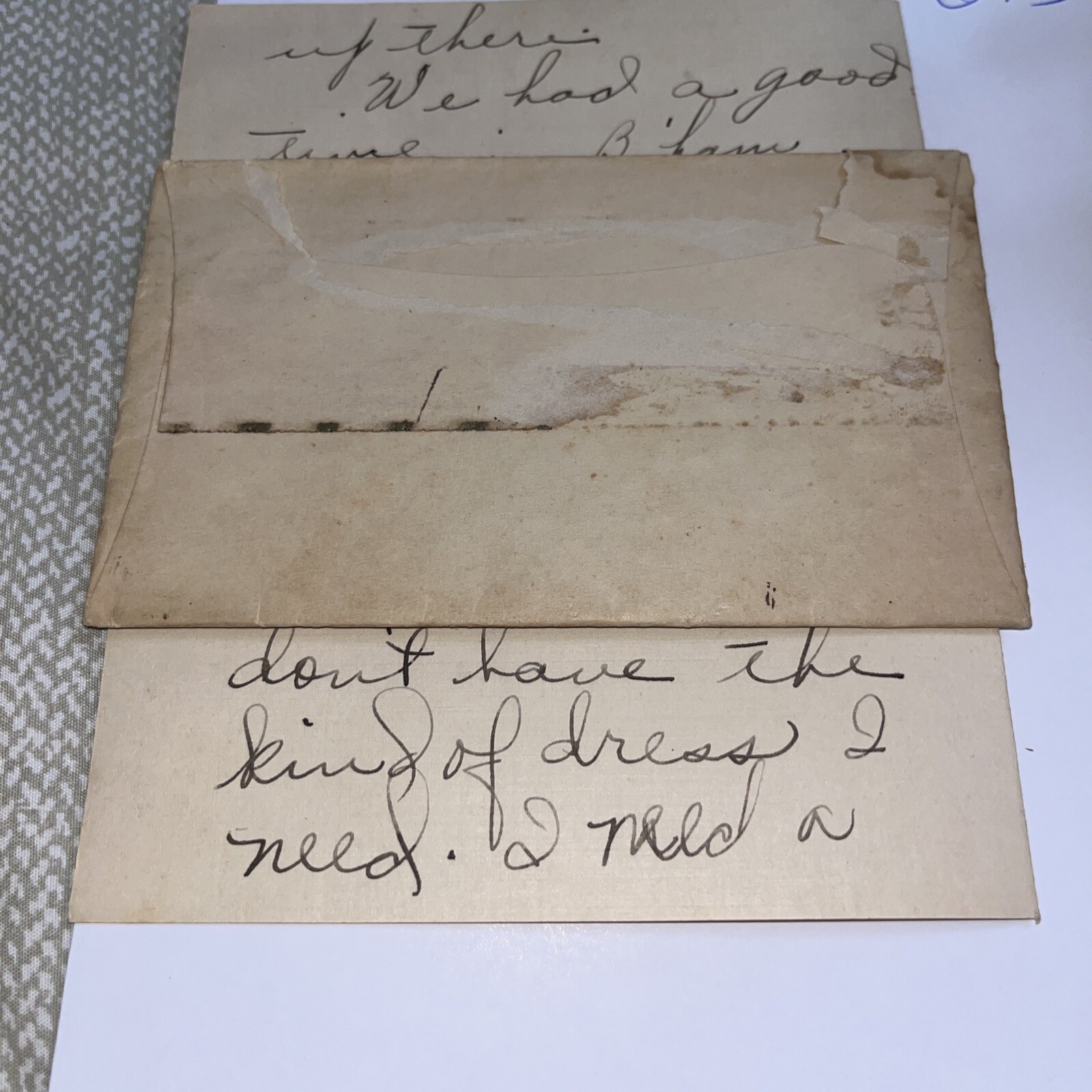 Antique 1924 Letter Talladega AL to New Albany MS: Alabama Mississippi History