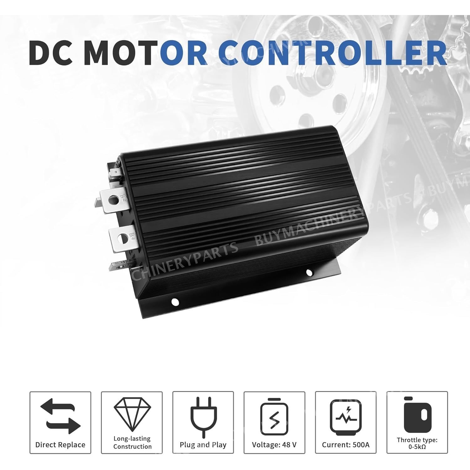 1204-410 48V 325A Motor Controller Fit for Curtis Club Car DS 1996-UP 101840201