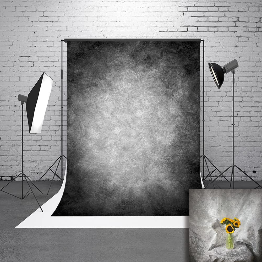 5x7ft Abstract Black Gray Portrait Photography Backdrops Photo Studio Prop Backg