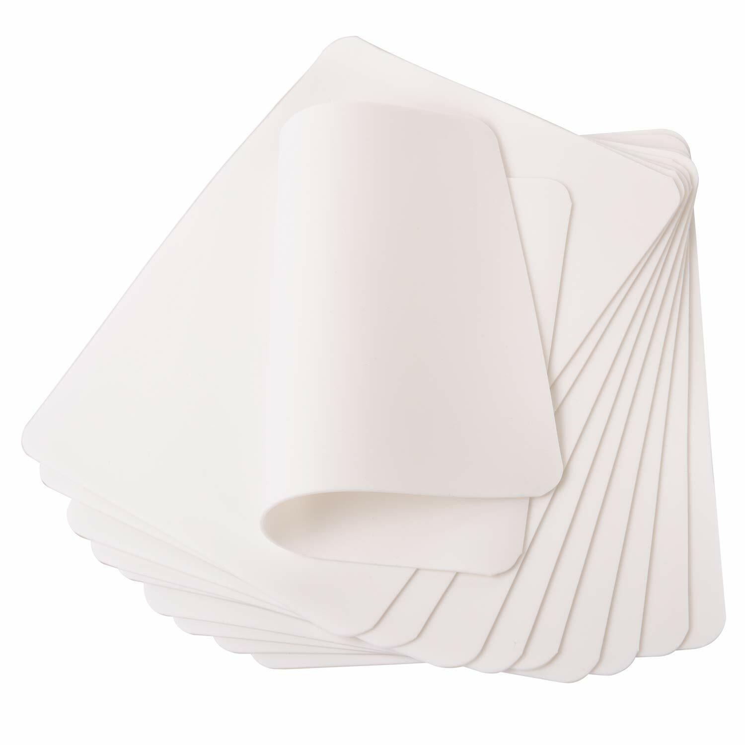 10PCS 8"x6" SILICONE Tattoo or Cosmetic Practice Skin Fake Skin Blank Sheets
