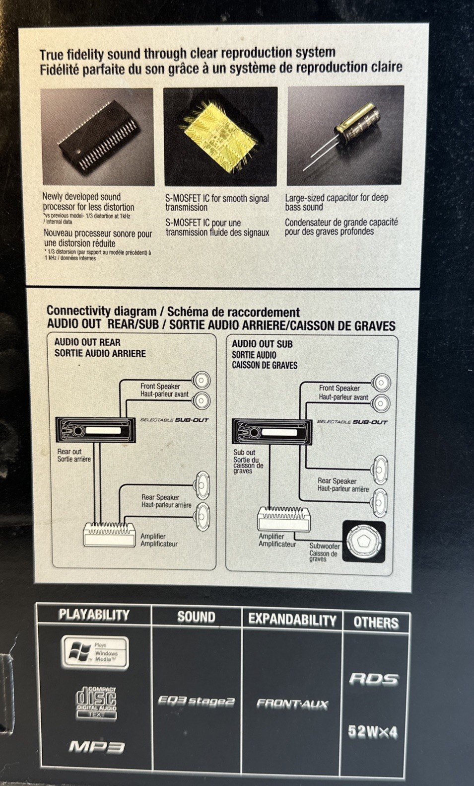 Sony Xplod CDX-GT240 Car Truck FM/AM Compact Disc Player MP3 Front AUX New