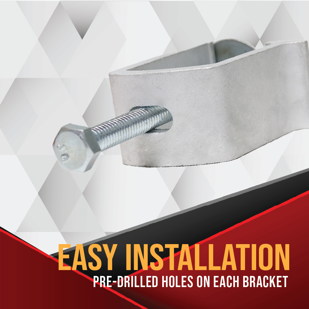 Boxer Toolbox Truck Clamp, Universal Aluminum Tie Down 4 Pack