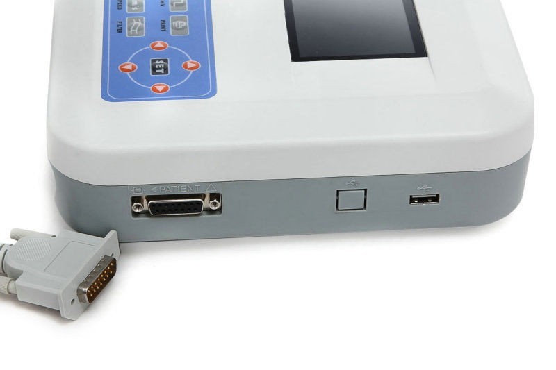 15pin ECG EKG Cable 12 lead wire Gilding Snap for ECG Machine Electrocardiograph