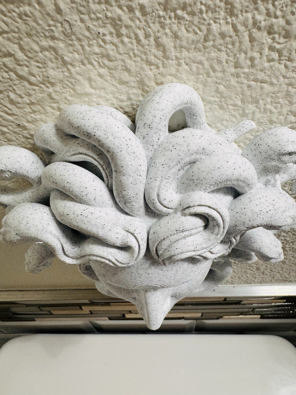 Medusa 9” Wall Sculpture Greek Mythology Art | Stone Look Gorgon Face Decor