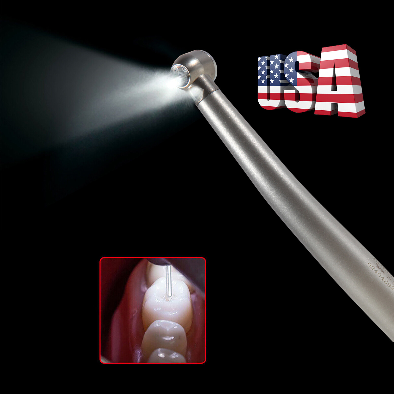 Estilo NSK Dental Pieza mano LED de alta velocidad Pana MAX EK LED 2/ 4Hole USA