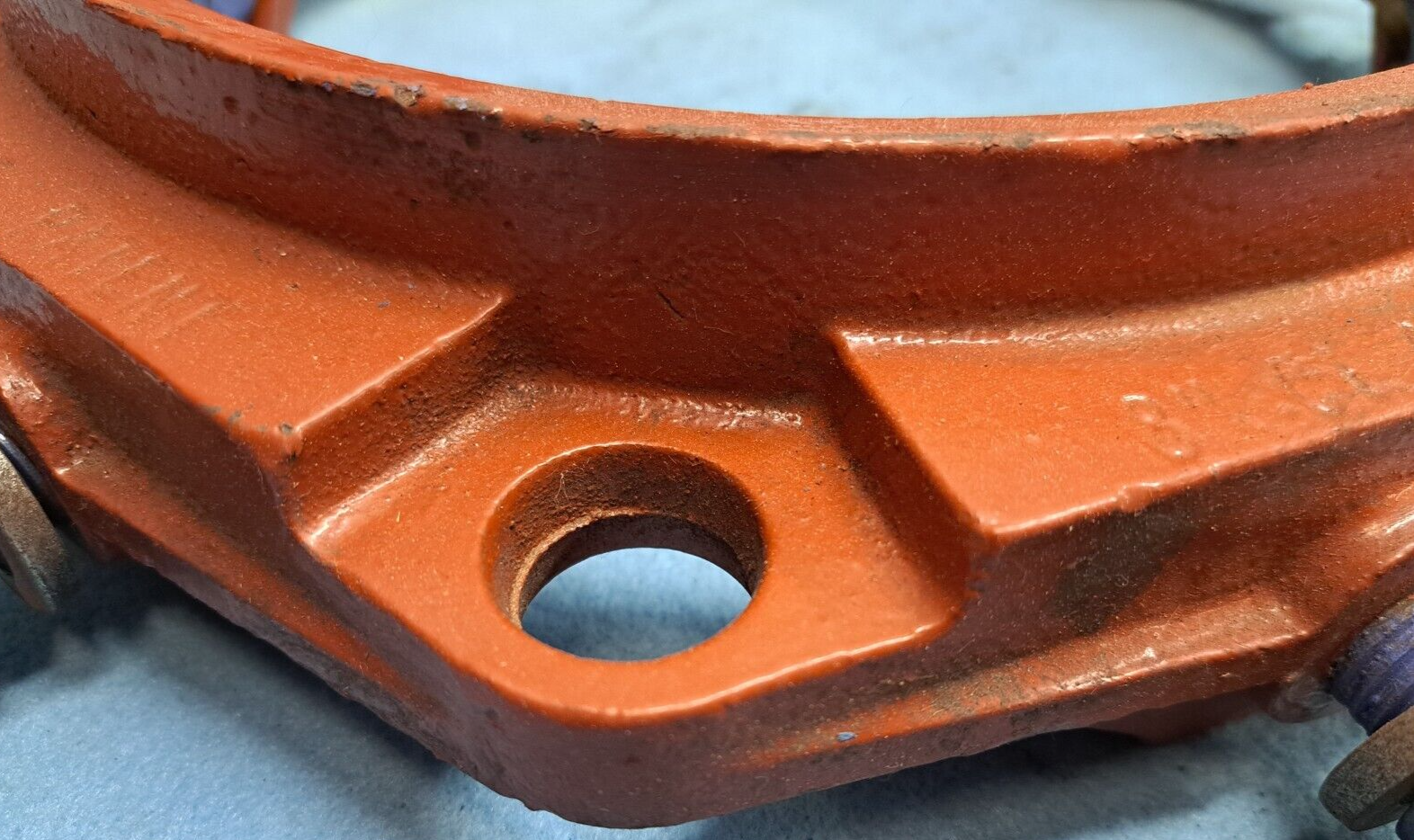 EBAA 8" MEGAFLANGE RESTRAINED FLANGE ADAPTER OD 10" ID 9-1/4" UNI-B-13 08226E1