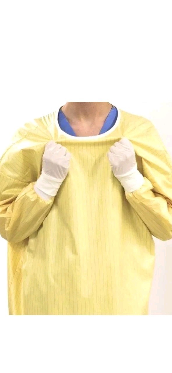 Medical Surgical Gown Level 2, Washable Isolation Hospital Gowns(10 Pack)