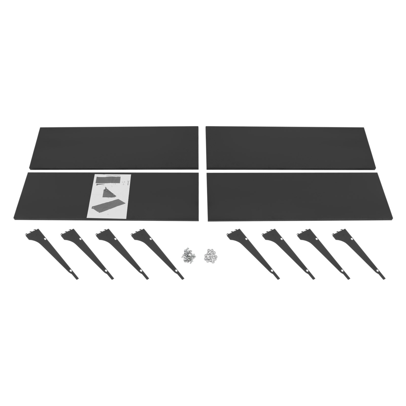 4 Shelves Modern End Shelf for Gondola Shelving Unit Retail Display Shelves SALE