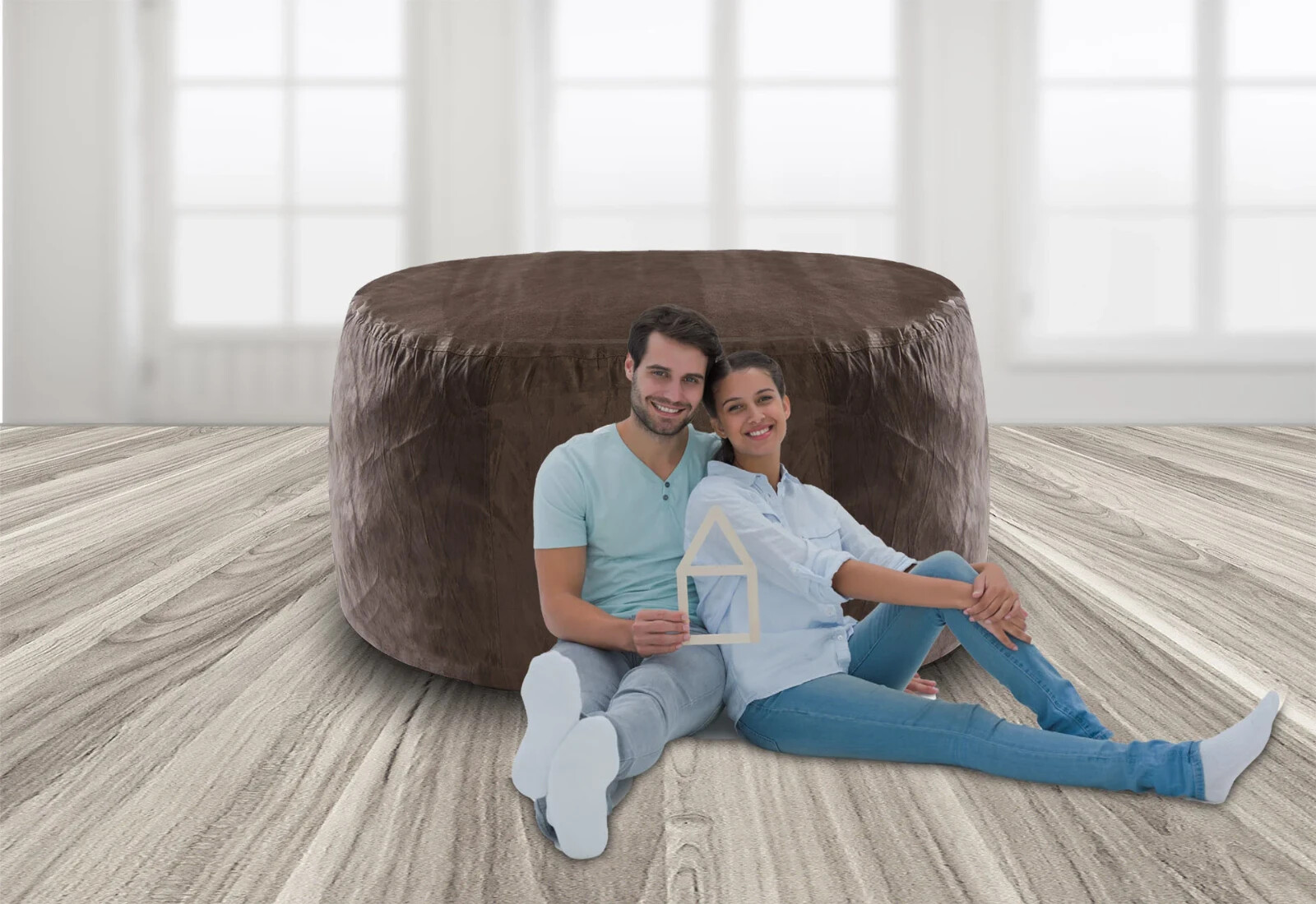 Sumo Gigantor Bean bag chair Dimensions: 72" x 34" x 72" (w/out filling)