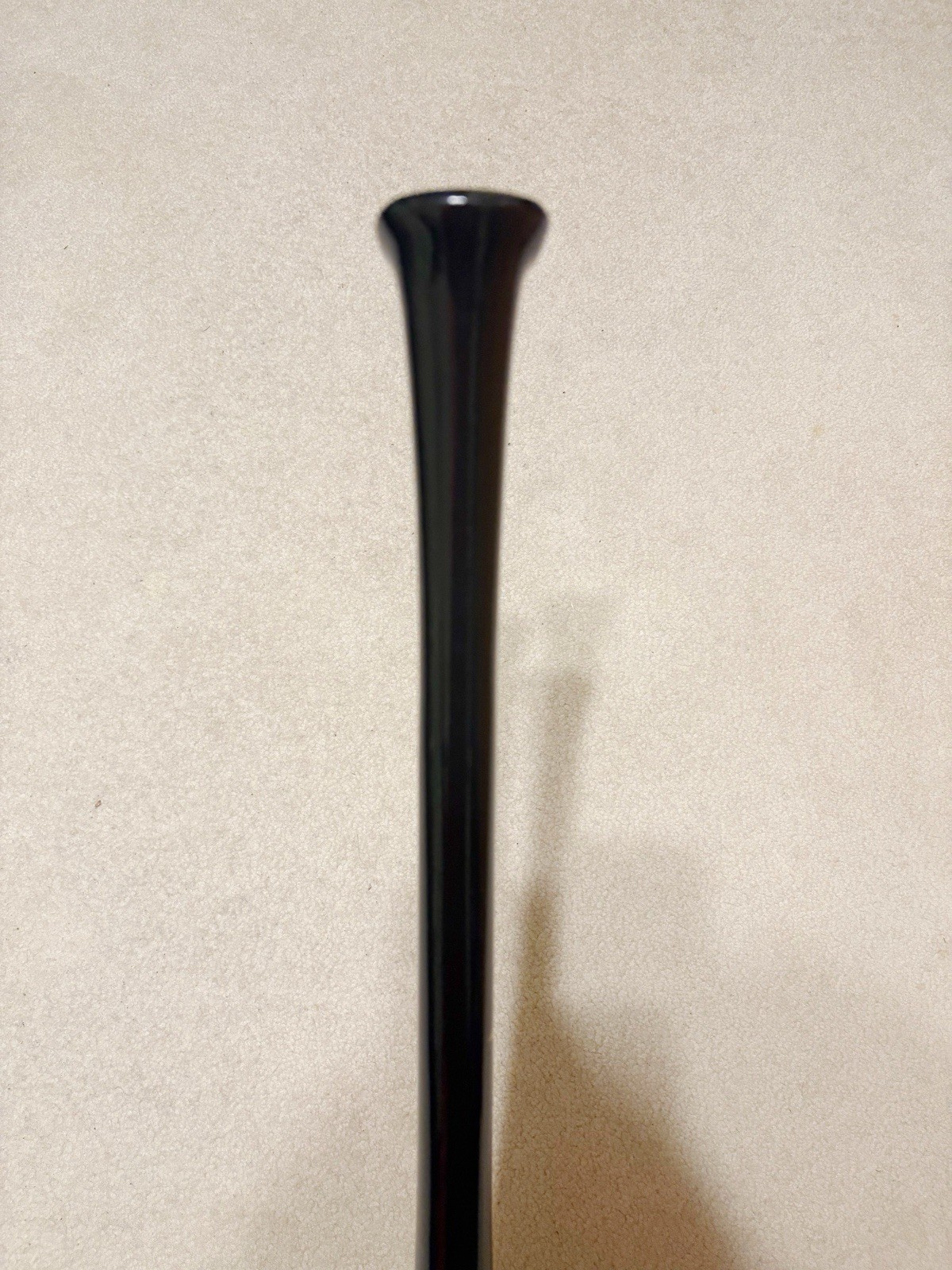 Hybrid Handle Torpedo Maple Wood Baseball Bat 33in 29.5oz. Black / Gold / Red