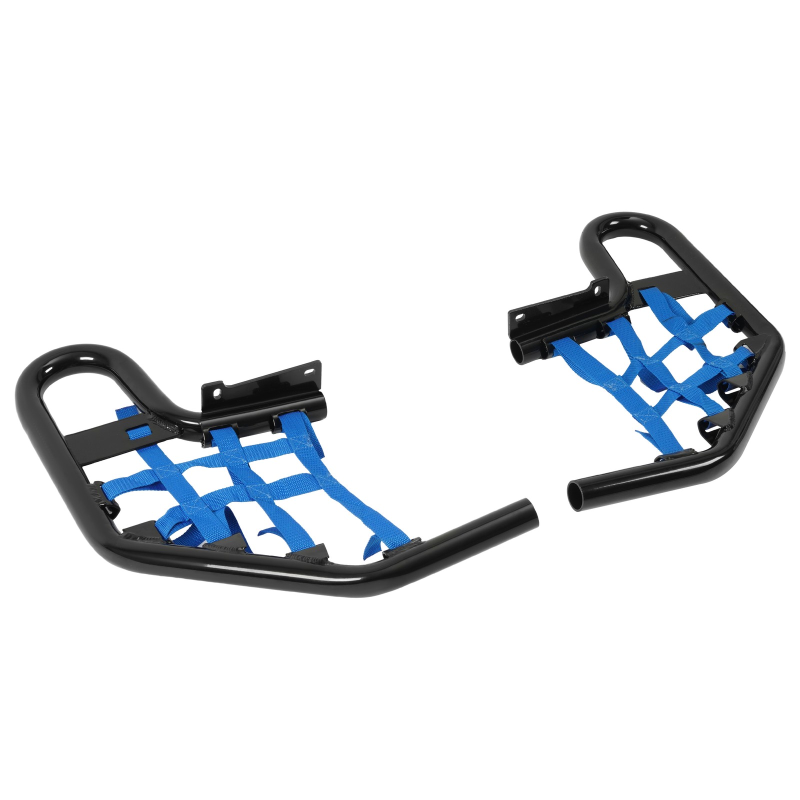 For Yamaha Raptor 660 YFM660R 2001-2005 02 Left&Right Nerf Bars Peg Heel Guards