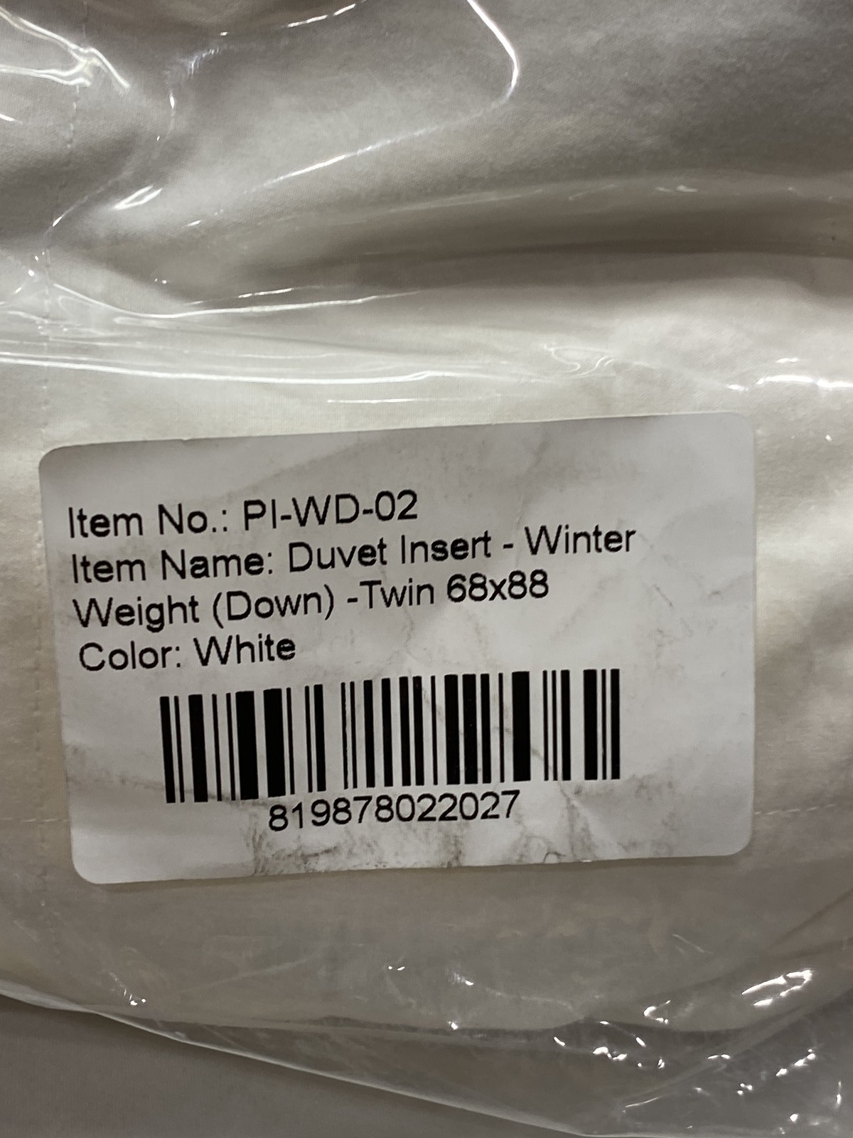 Pom Pom at Home Winter Weight Duvet Insert New with Tags