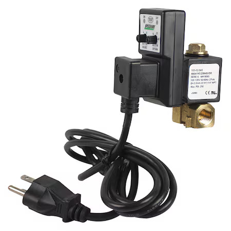 Speedaire 13X528 Valve, Timed Electric Auto Drain, 1/2 In Drain Size, 4.53 Gpm