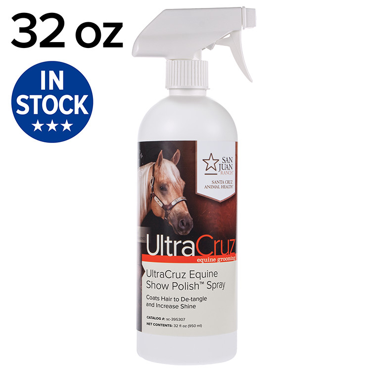 UltraCruz Equine Show Polish Spray for Horses, 32 oz