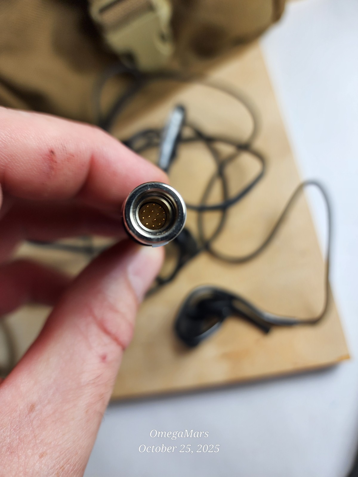 Invisio X50 TEA Dual Comm Digital Bone Conduction In-Ear Headset PTT Kit