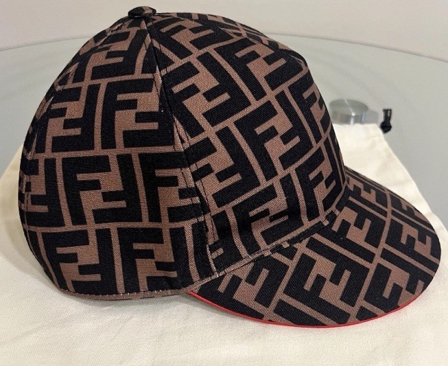 FENDI FF Monogram Canvas Baseball Hat FXQ498