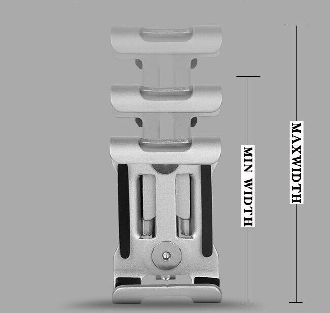 360° Aluminum Motorcycle Bike Bicycle GPS Cell Phone Holder Handlebar Mount New