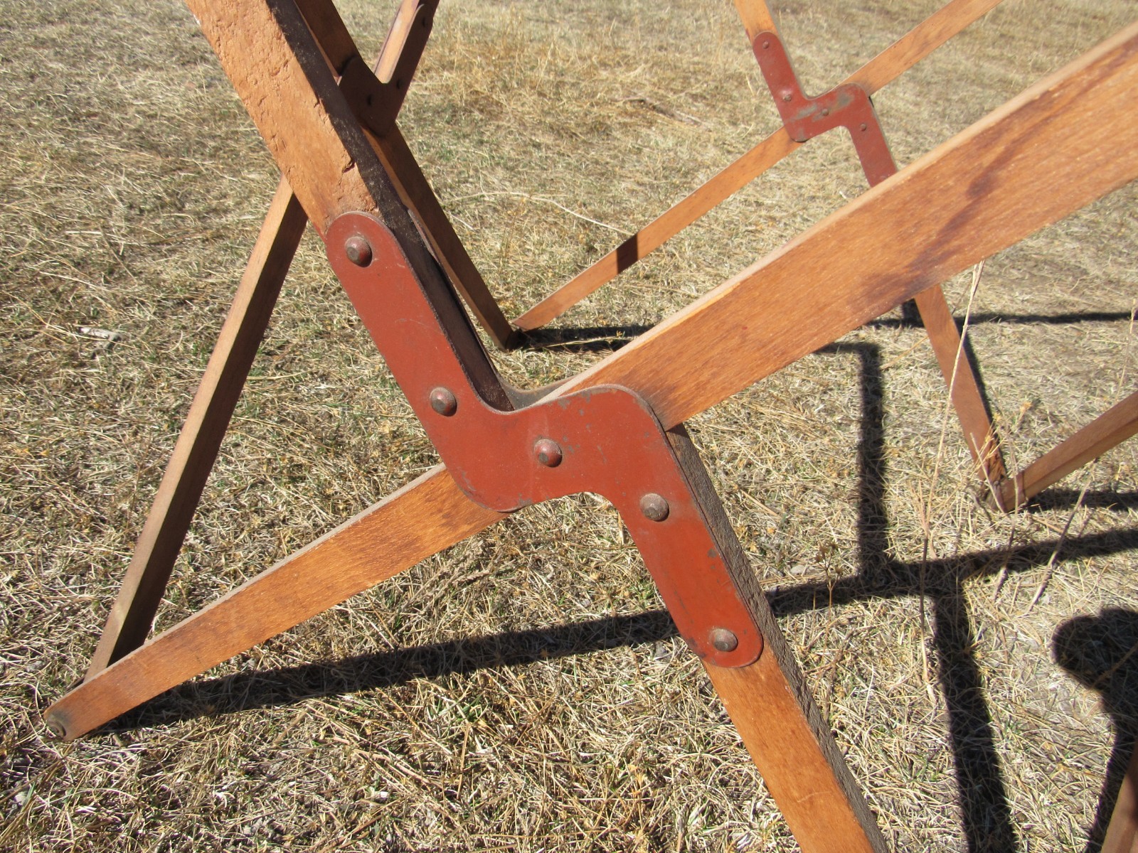 Civil War Original Officers Campaign Folding Mess Table 1860s