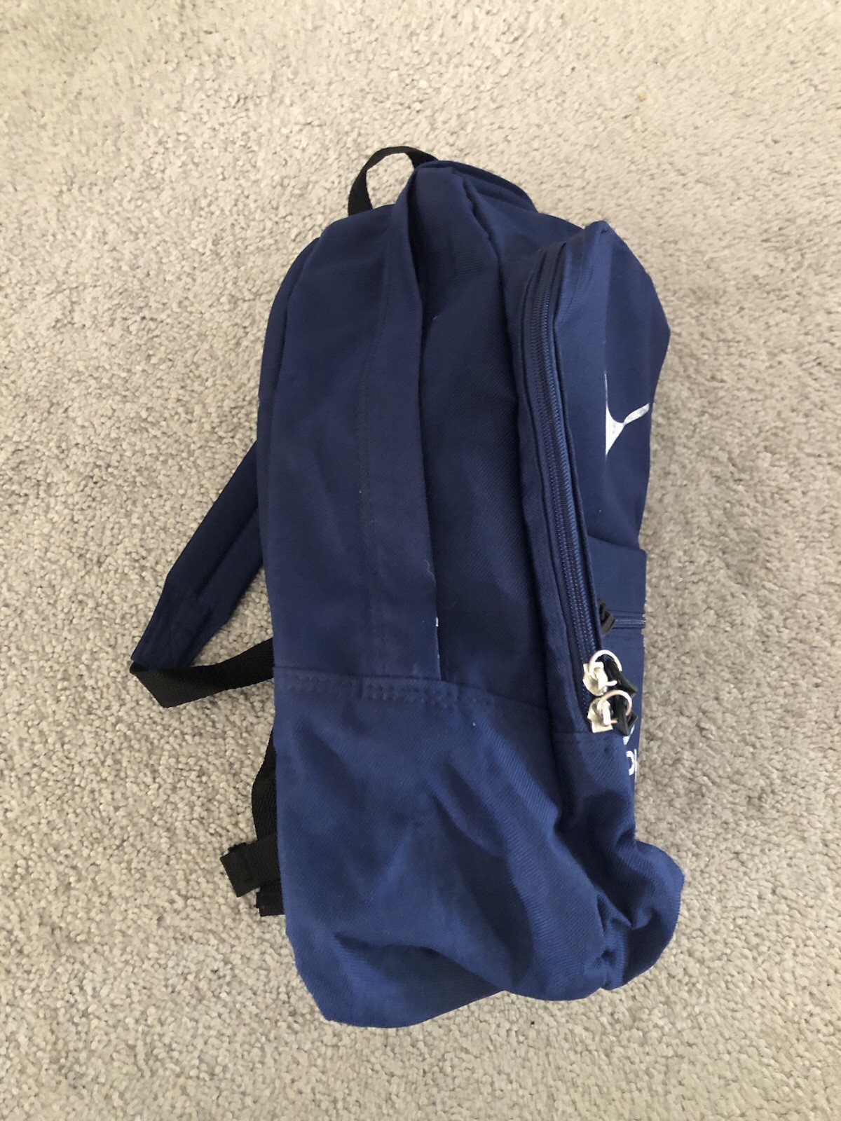 Vintage Conoco Phillips Employee Corporate Blue Backpack Oil & Gas Drilling Read