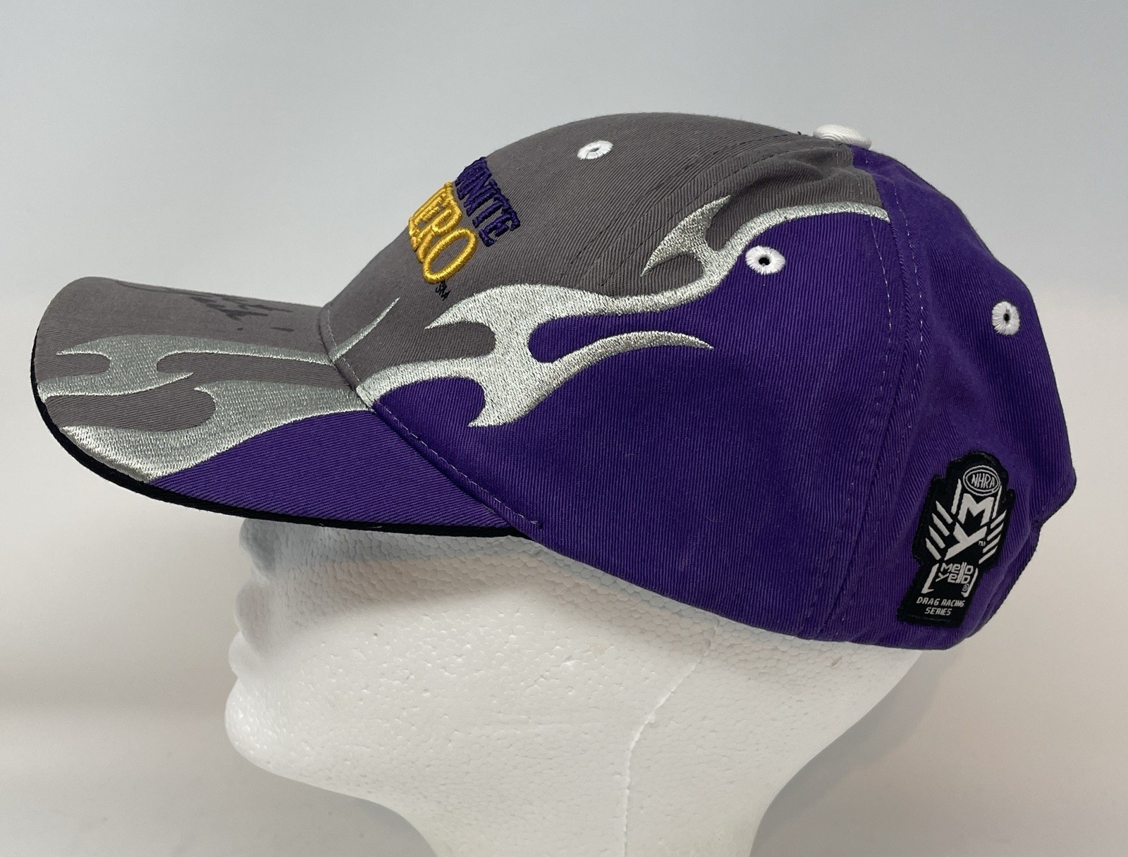 Signed Fast Jack Beckman Infinite Hero Hat Cap NHRA Drag Racing DSR Adjustable