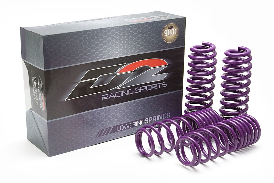 D2 PRO Lowering Springs 1.4" F / 1.4" R For 2016-2022 Chevrolet Camaro