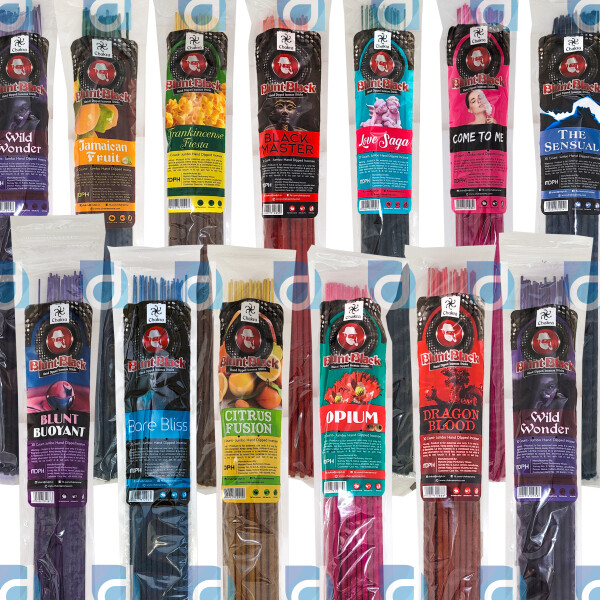 Blunt Black 19" Jumbo Incense Sticks Air Freshener, Bulk Discount, YOU CHOOSE