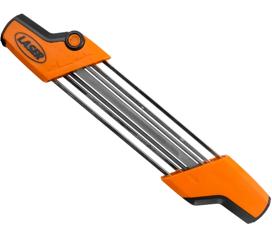 Laser 7/32 Chainsaw Quick File Guide Sharpener For Standard 3/8