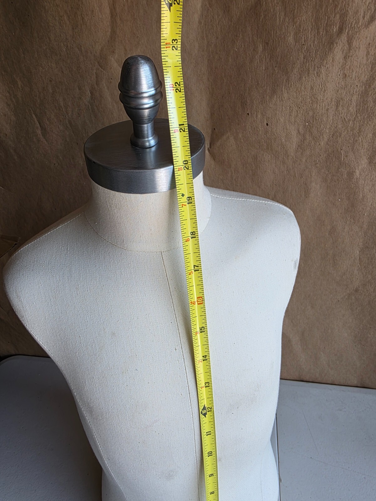 Vintage Girl Mannequin Fusion Specialties Bust Torso