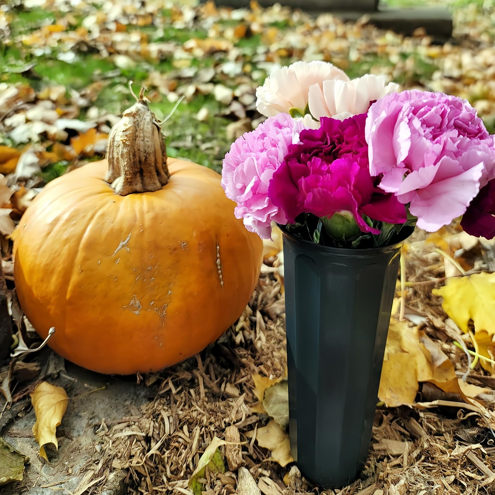 Memorial Floral Vases, Cemetery Vase, Headstones Flower Holder, Grave Cone Va...